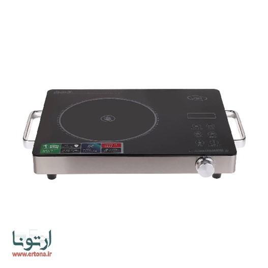 اجاق برقی تک شعله صفحه‌ای دی اس تی مدل T1-01 سیلور