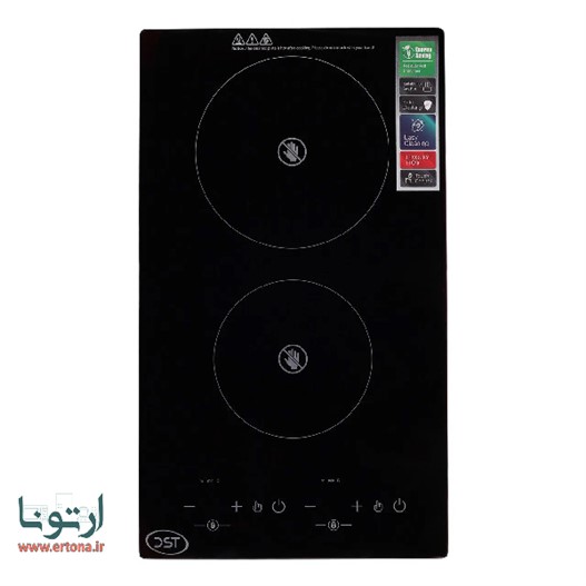 اجاق برقی دو شعله فن دار دی اس تی مدل T2V-02