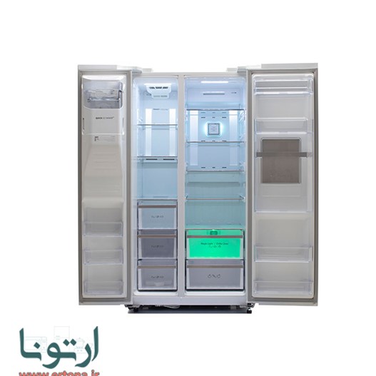 یخچال فریزر ساید بای ساید اسنوا سری هایپر مدل SN8-2035GW