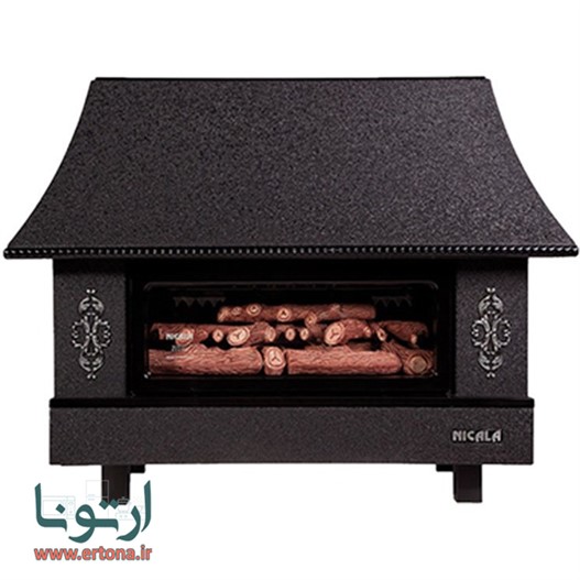 بخاری گازی شومینه ای نیک کالا 30000 مدل نفیس MC30