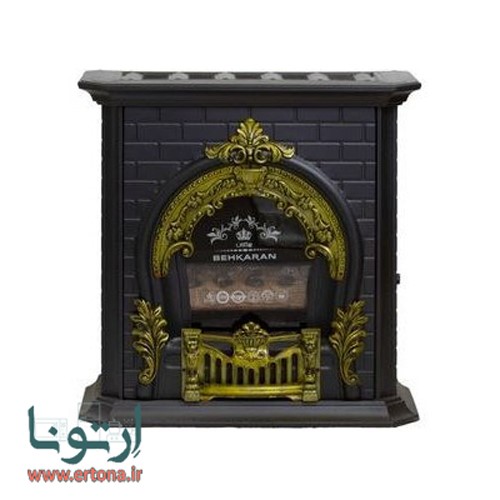 بخاری گازی بهکاران مدل پرنس 36000 مشکی