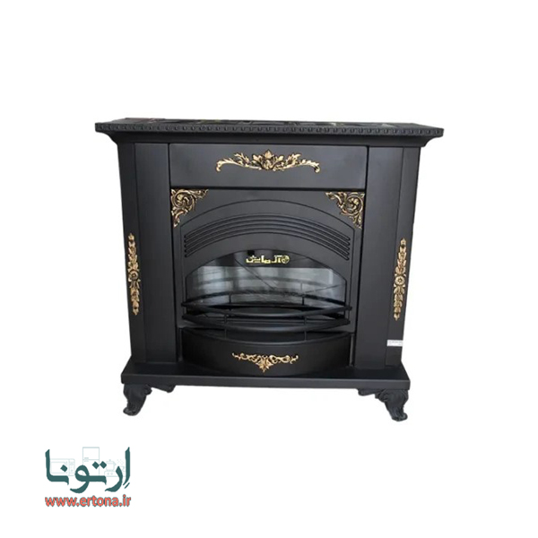 بخاری گازی آزمایش مدل ونوس 24000 مشکی
