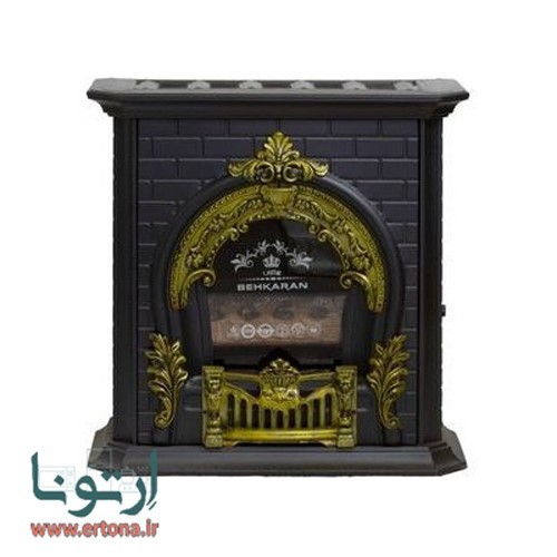 بخاری گازی بهکاران مدل پرنس 30000 مشکی
