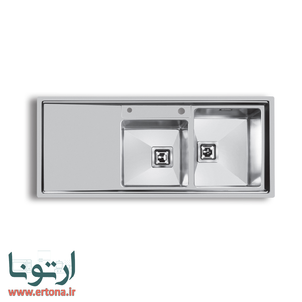 سینک توکار اخوان مدل 600 - خرید از ارتونا