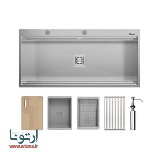 سینک توکار بیمکث مدل 774-V2