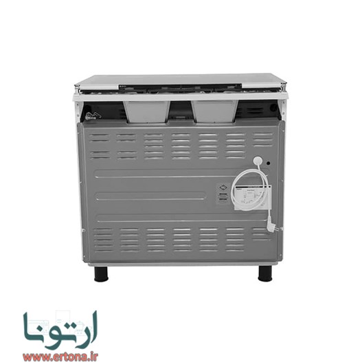 اجاق گاز 5 شعله فر دار اسنوا نما استیل آدرینا کلاسیک مدل SGC5-3101N