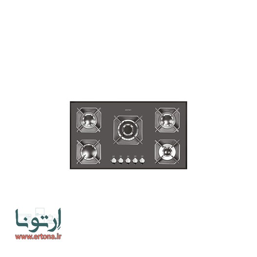 اجاق گاز شیشه ای پرنیان استیل مدل PB5209