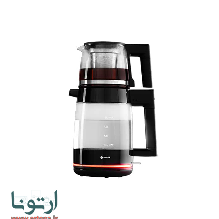چای ساز شیشه ای اسنوا سری Classic